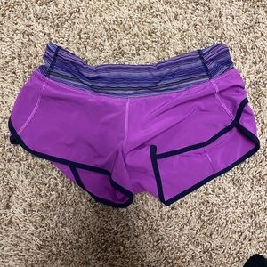 Lululemon Speed shorts
